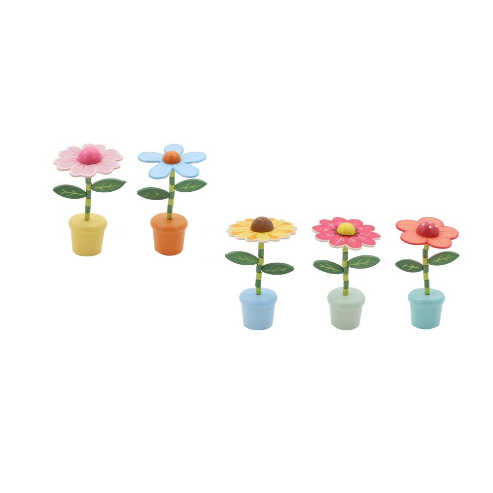 Bloom & Dance - Wooden Flower Toy Set (Pack of 5)