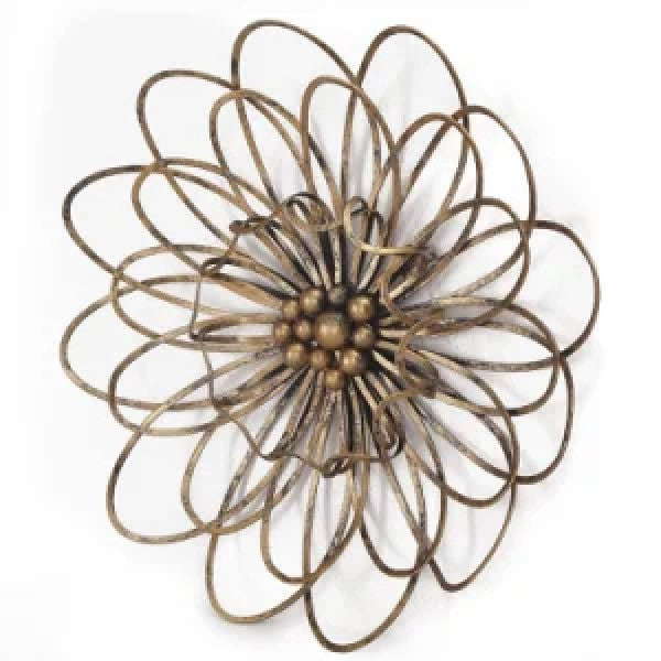 Blossom Cascade Metal Wall Decor