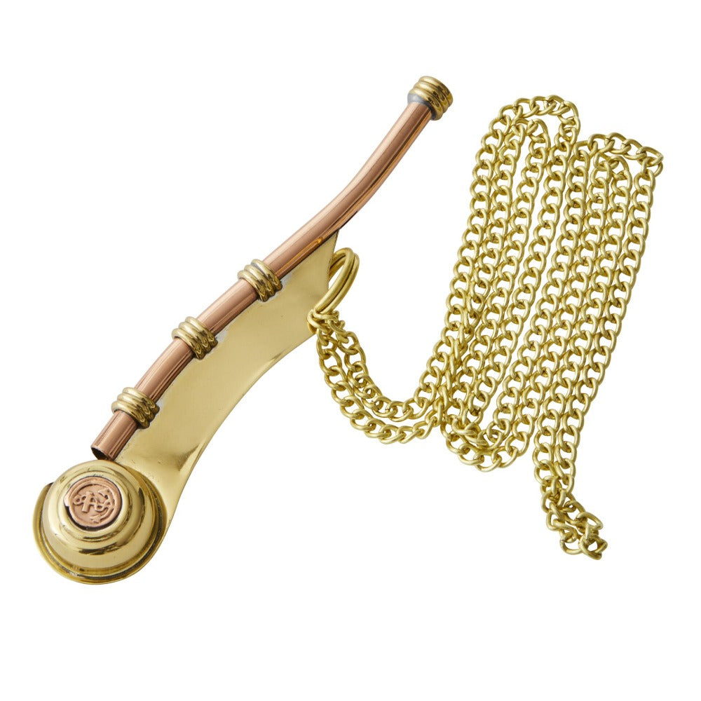 Boatswains Brass Pipe Whistle