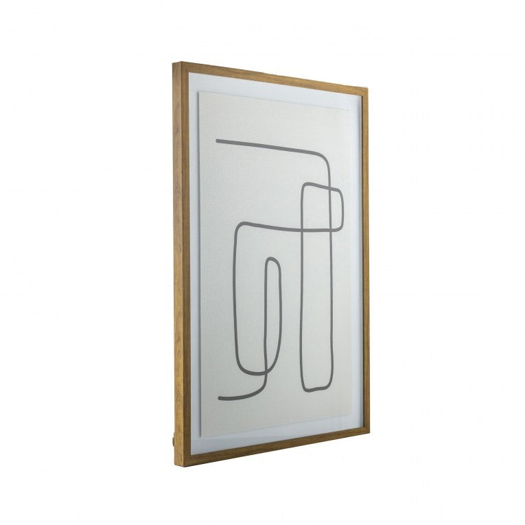 Boho to Modern Neutral Palette Charm Framed Art