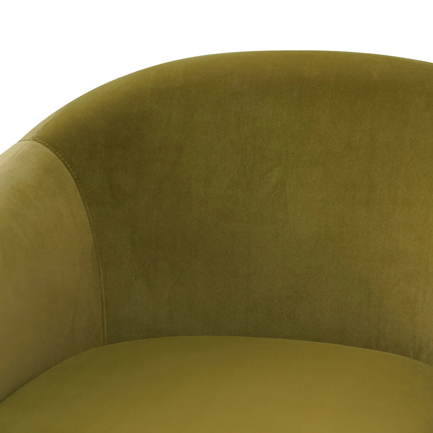 Bold Accent Armchair - Army Green