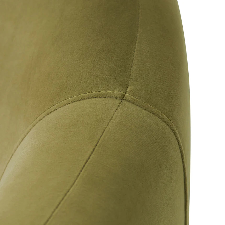 Bold Accent Armchair - Army Green