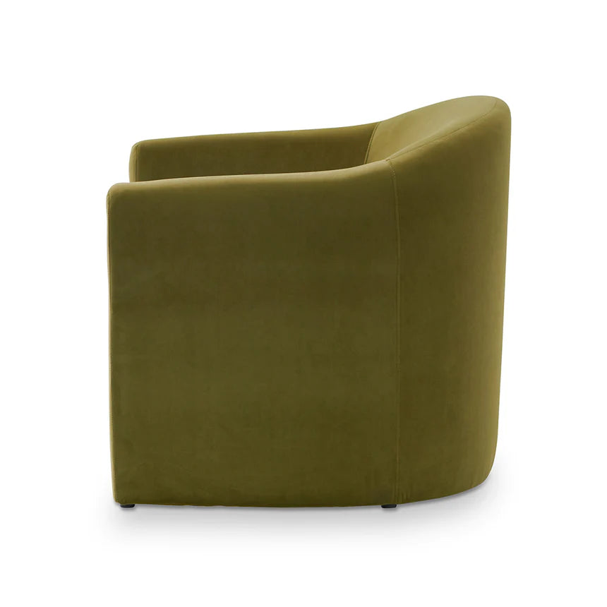 Bold Accent Armchair - Army Green