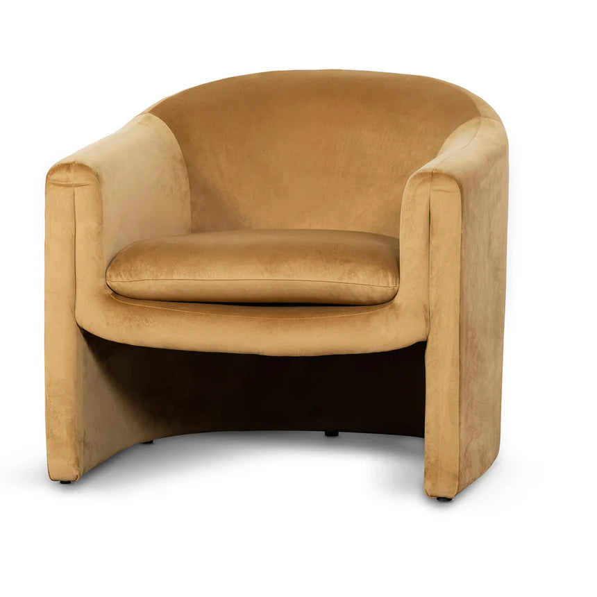 Bold Accent Armchair - Mustard