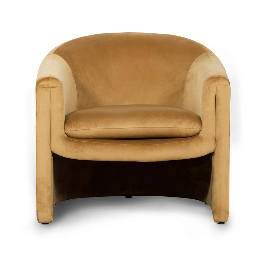 Bold Accent Armchair - Mustard