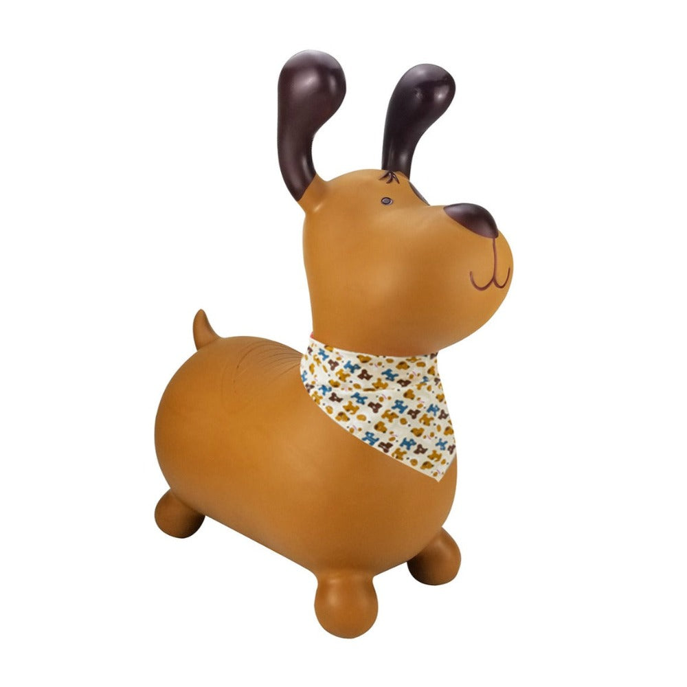Inflatable Outdoor Bouncy Rider - Pudding Dog