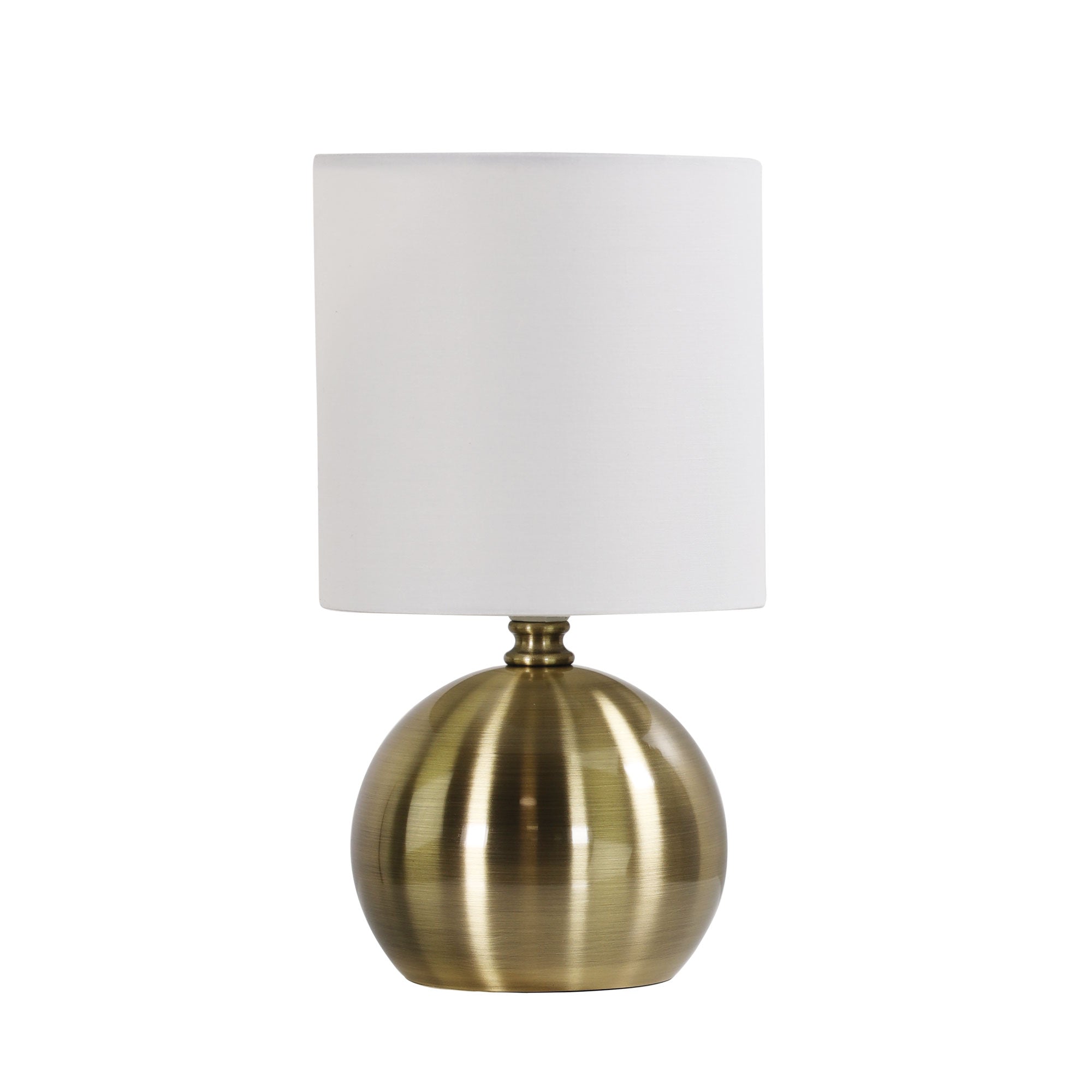 Brushed Chrome Finish ON / OFF Touch Lamp (Available in 2 Colors)