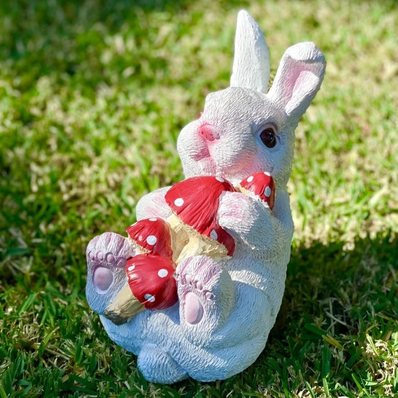 Bunny Bliss Garden Rabbit Decor - Set of 2