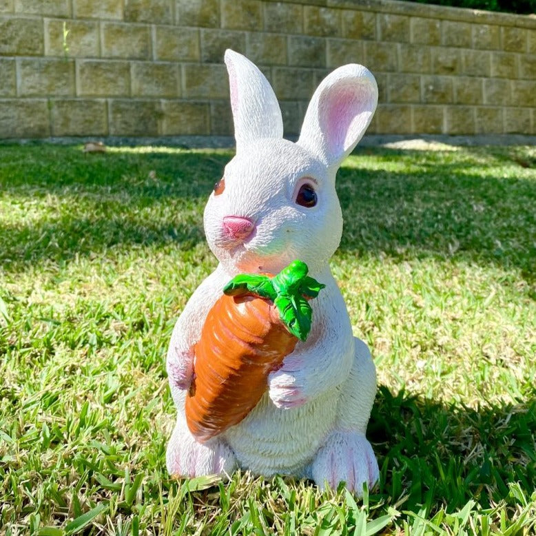 Bunny Bliss Garden Rabbit Decor - Available in 2 Colors