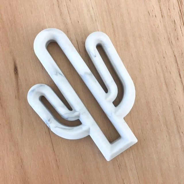 Cactus Pop Silicone Teether (Available in 7 Colours)
