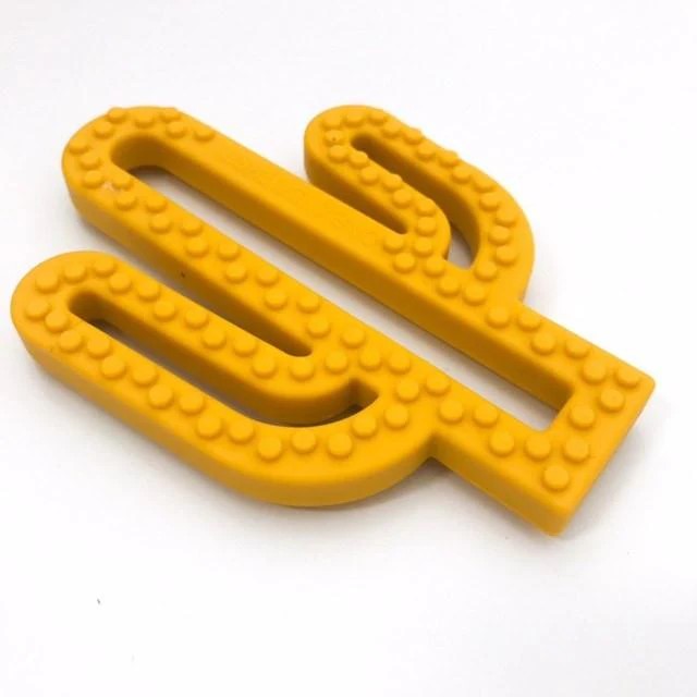 Cactus Pop Silicone Teether (Available in 7 Colours)