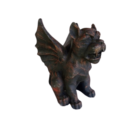Cast Iron Gargoyle Outdoor Statue