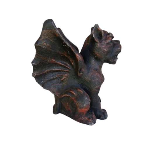 Cast Iron Gargoyle Outdoor Statue