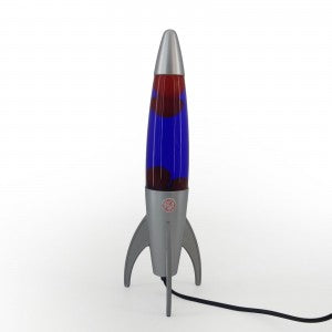 Celestial Rocky Lava Lamp - Purple & Orange