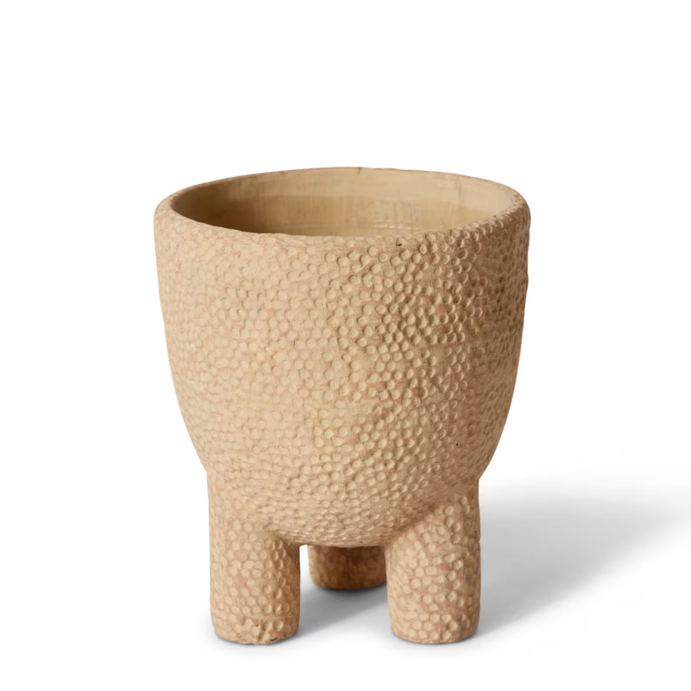 Cement Dotted Allegra Cooper Pot - Available in 3 Sizes
