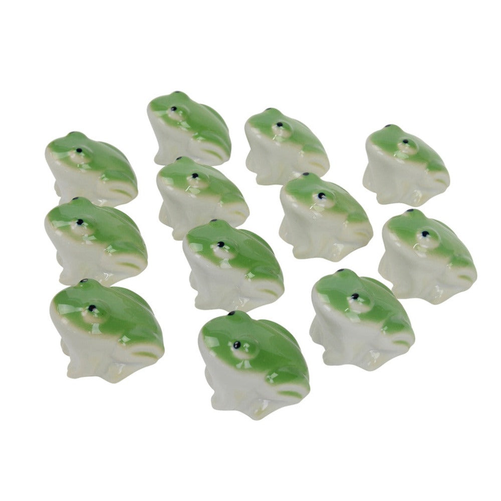 Charming Large Floating Green Frog - Set of 6