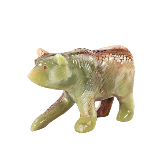Charming Marble Bear Figurine 20cms - Available in 4 Colors