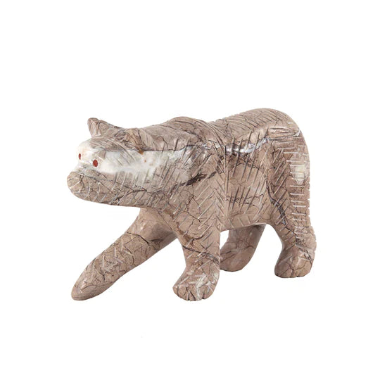 Charming Marble Bear Figurine 20cms - Available in 4 Colors