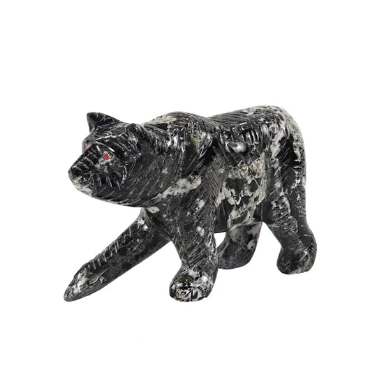 Charming Marble Bear Figurine 20cms - Available in 4 Colors