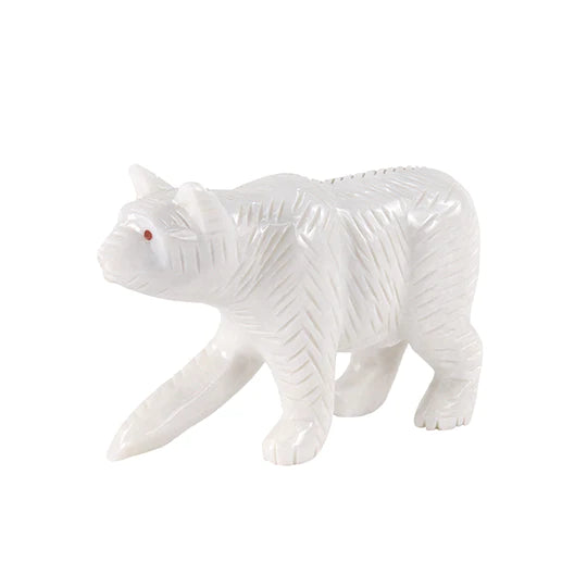 Charming Marble Bear Figurine 20cms - Available in 4 Colors