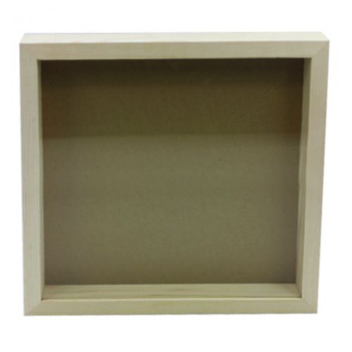 Charming Wood Memory Box 12 x 12"
