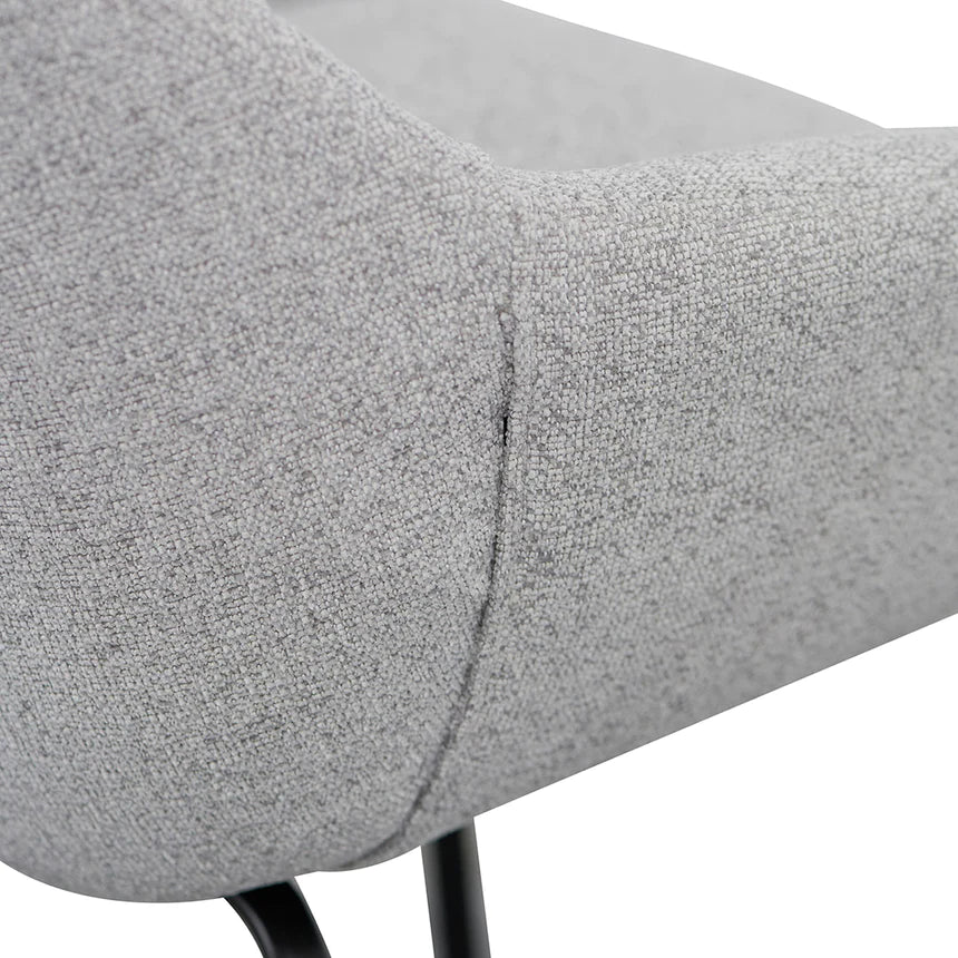 Chic Cushion Dining Chair - Grey (Set of 2)
