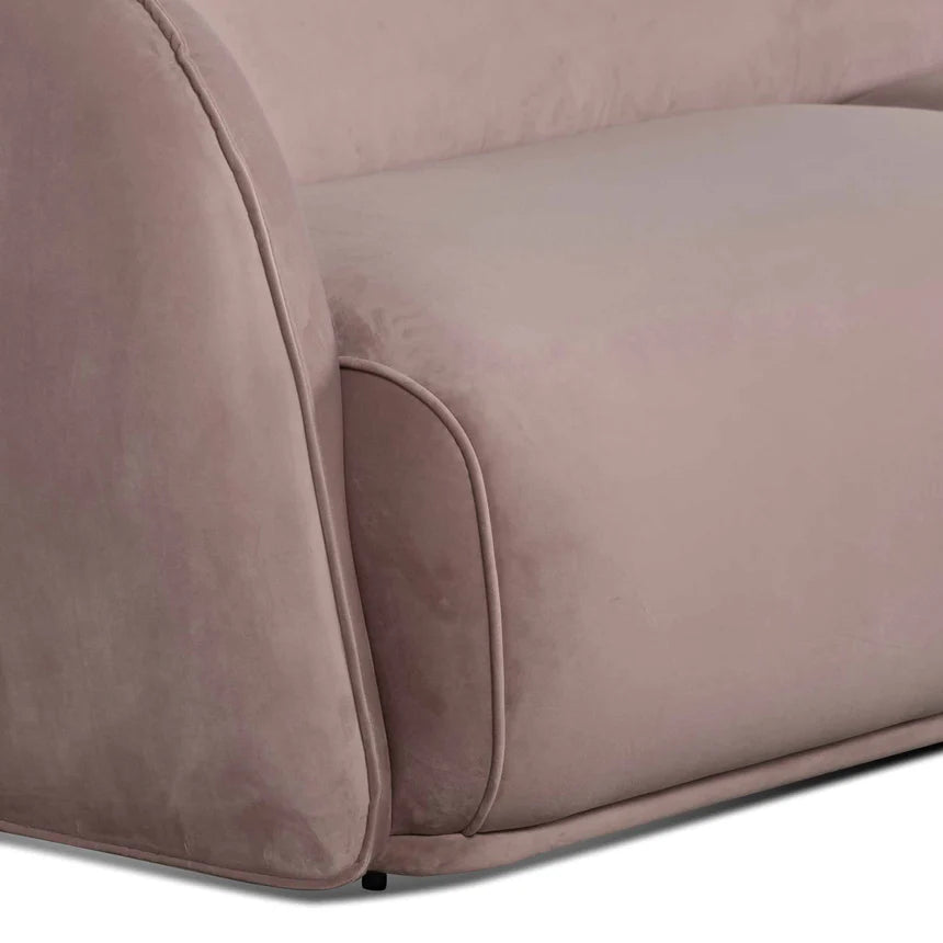 Chic Silhouettes 3-Seater Sofa - Brown
