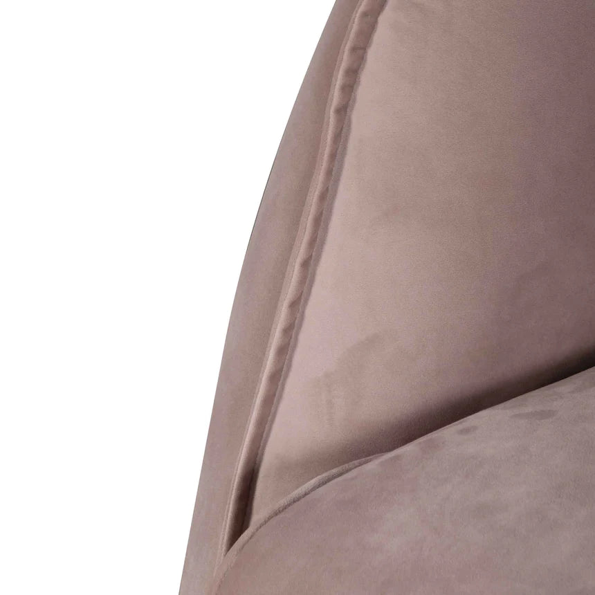 Chic Silhouettes 3-Seater Sofa - Brown