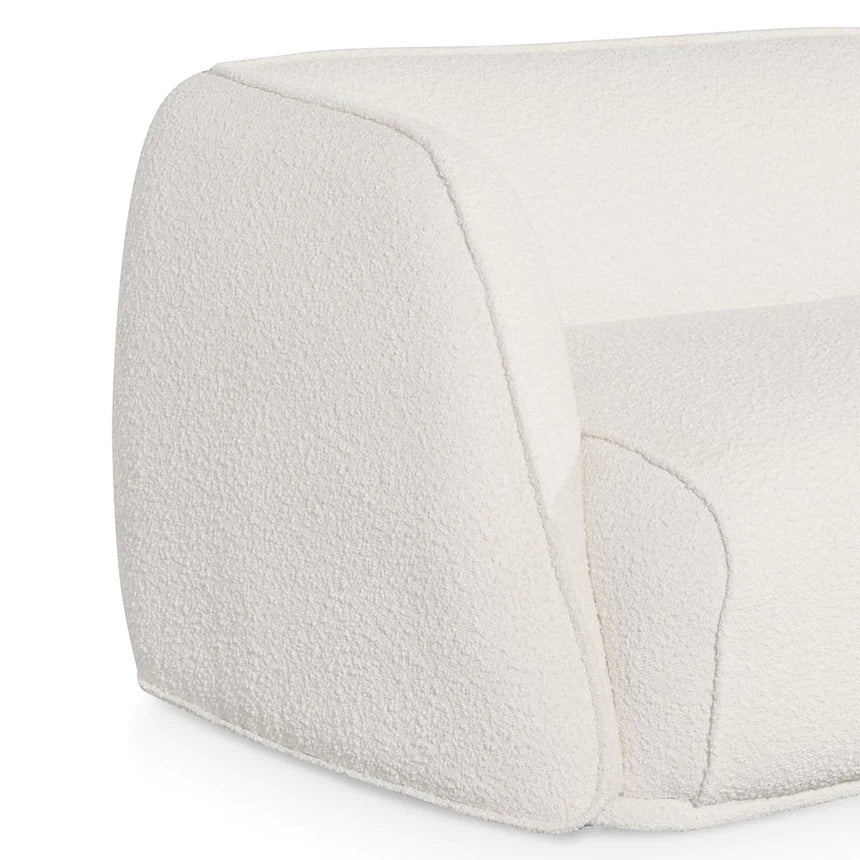 Chic Silhouettes 3-Seater Sofa - White