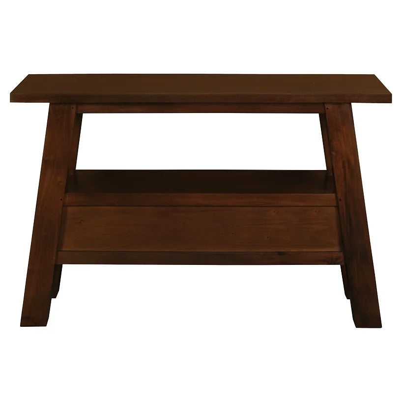 Chic Storage 3 Drawer Sofa Table - Brown