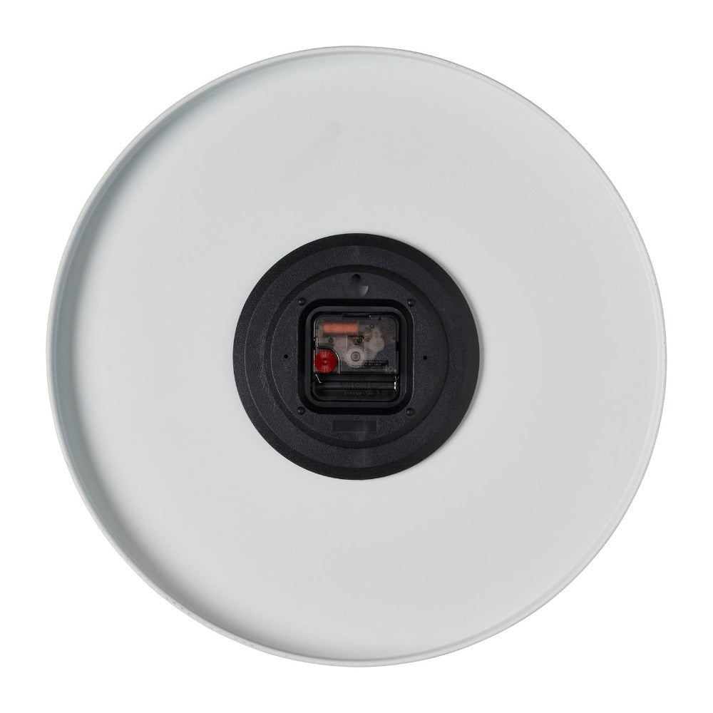 Chic Time Portal White Wall Clock  (Available in 2 Sizes)