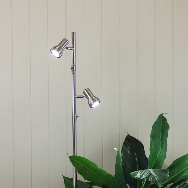 Chic Twin Adjustable Antique Floor Lamp (Available in 4 Colors)
