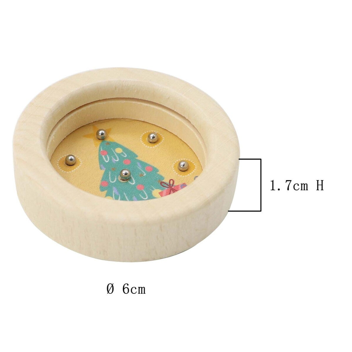 Christmas Balance Ball Game - Set of 6