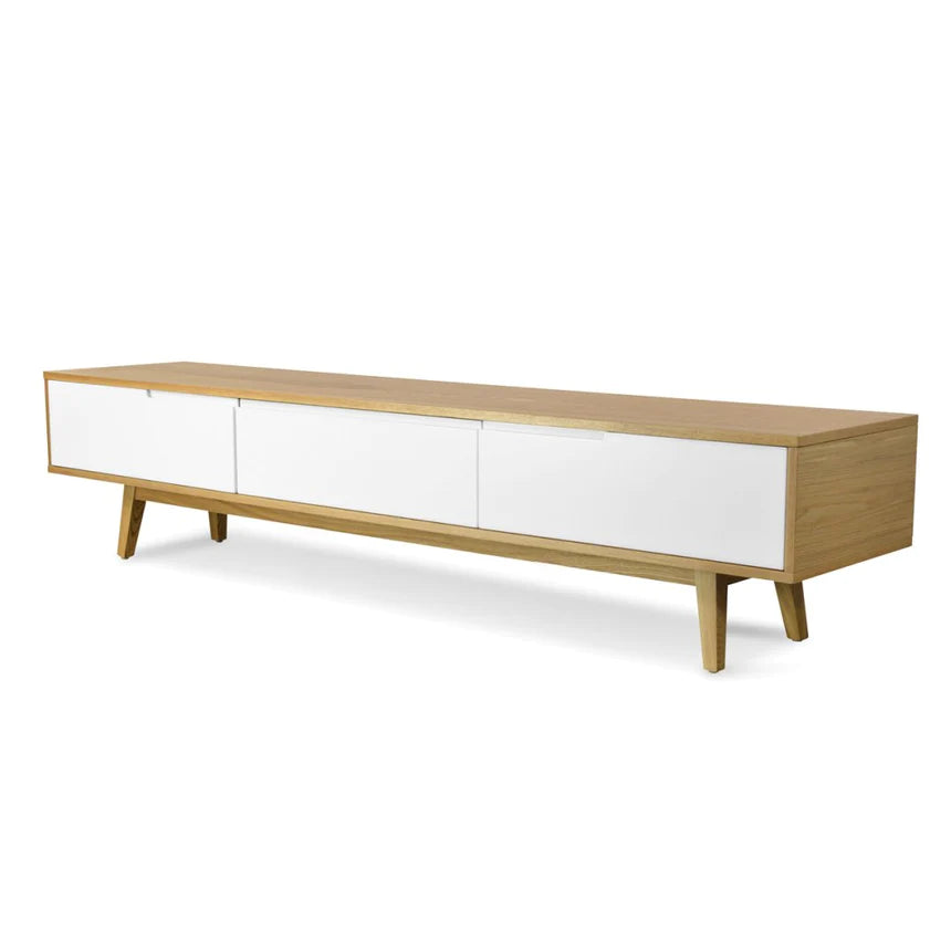Cinematic Sensation TV Unit 210cms - Natural
