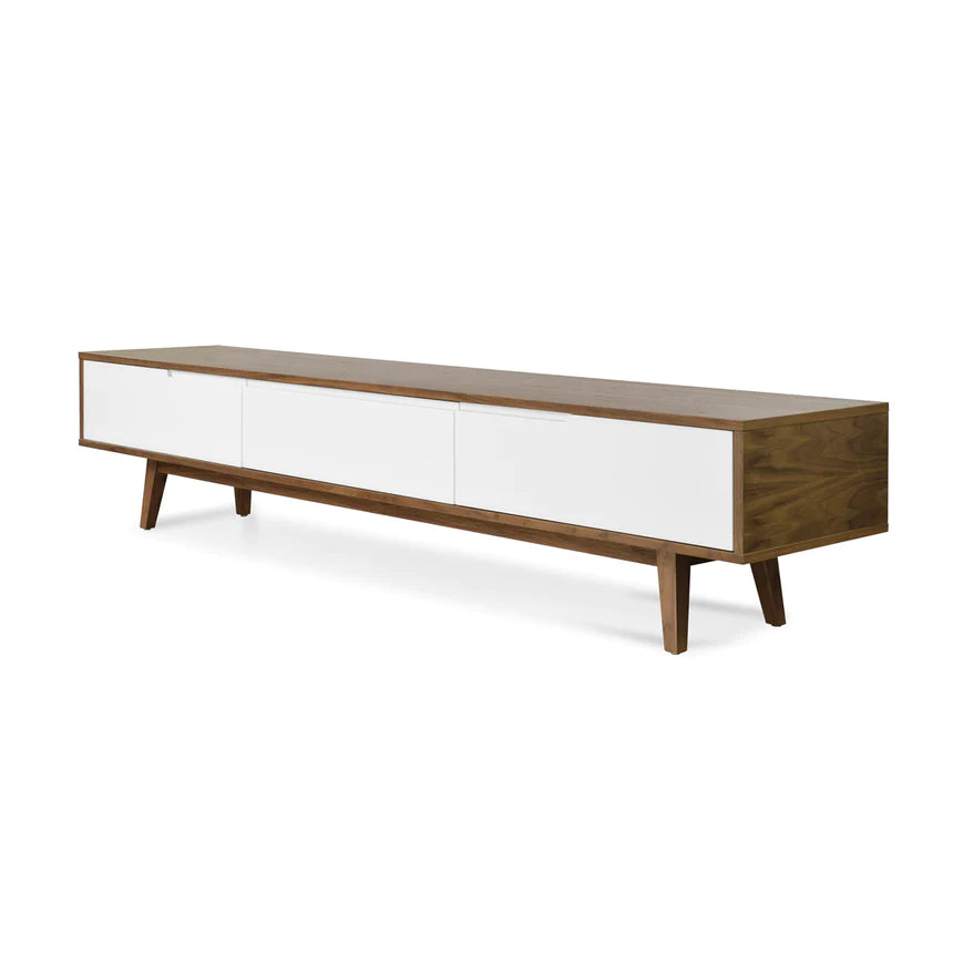 Cinematic Sensation TV Unit 210cms - Walnut