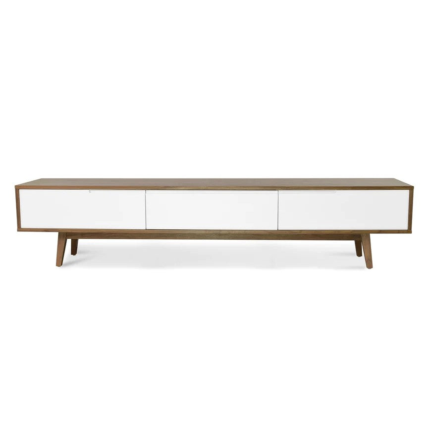 Cinematic Sensation TV Unit 210cms - Walnut