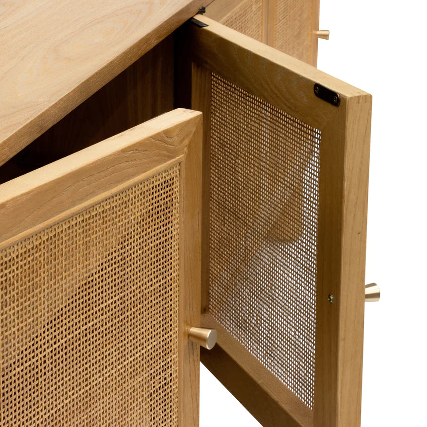 Cinematic Sensation TV Unit 220cms - Natural
