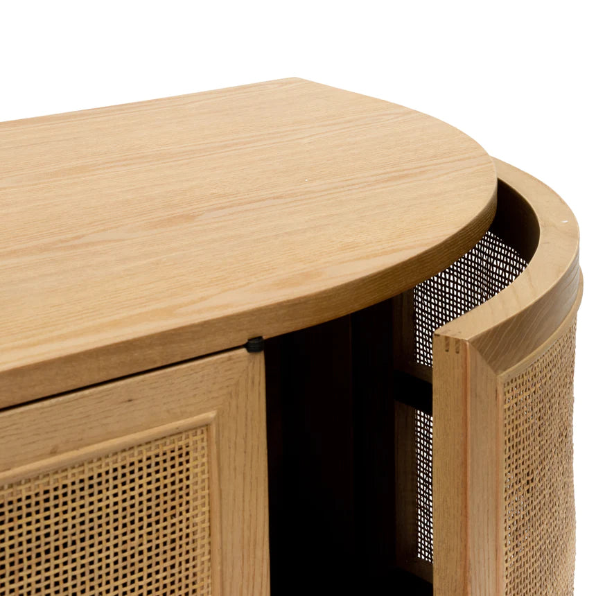 Cinematic Sensation TV Unit 220cms - Natural
