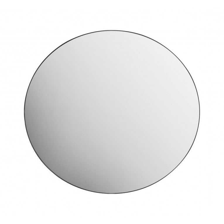 Circles of Chic: The Round Mirror Black 80cms