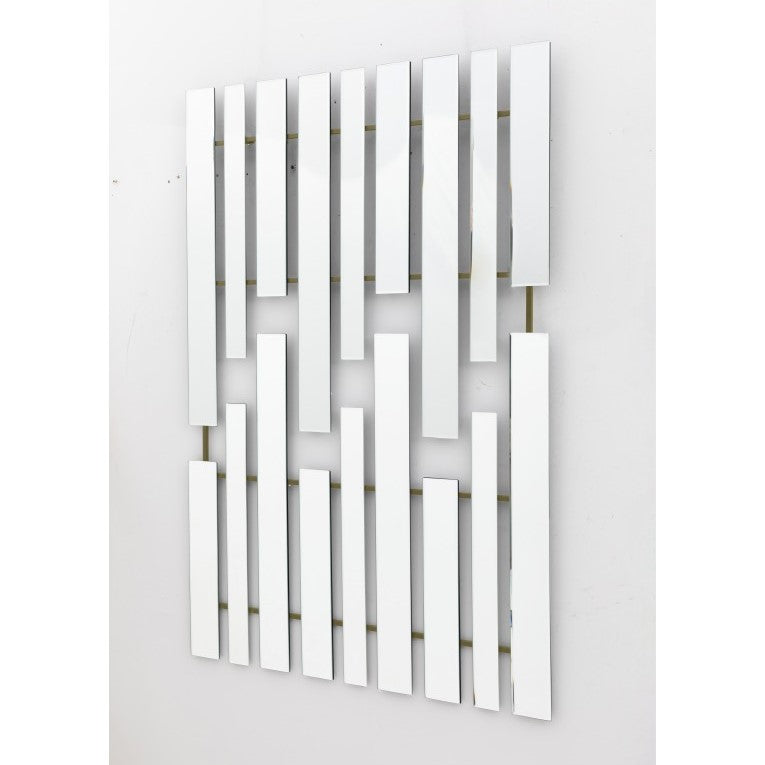 Cityscape Shine Panel Mirror 77cms Champagne