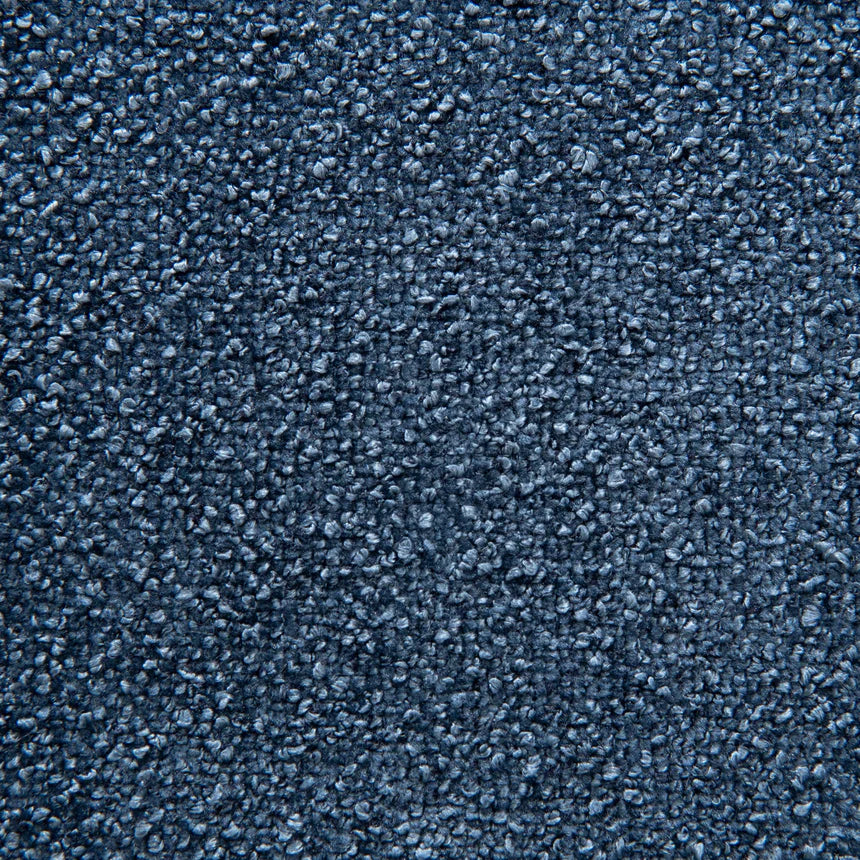 Classic Charm Navy Blue Seater Fabric Sofa