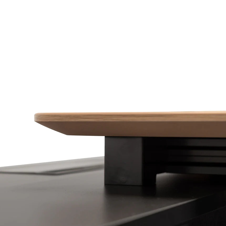 Classic Craft Left Return Office Desk 200cms - Natural