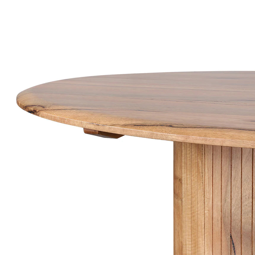 Classic Decor Round Dining Table 135cms - Natural