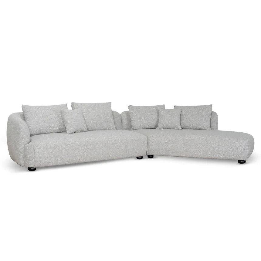 Classic Design Rowan 3-Seater Right Chaise Sofa - Grey