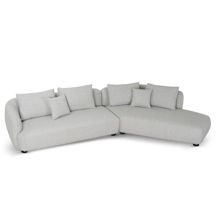 Classic Design Rowan 3-Seater Right Chaise Sofa - Grey