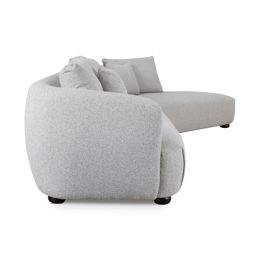 Classic Design Rowan 3-Seater Right Chaise Sofa - Grey
