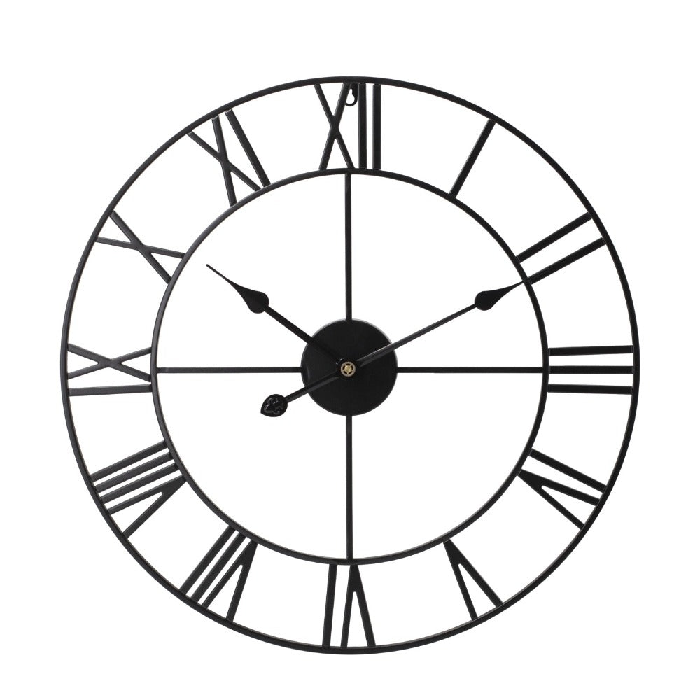 Classic Elegance Round Wall Clock 60cms