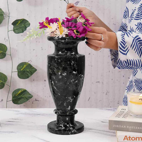 Classic Elegance Vintage Vase 25cm - Available in 4 Colors