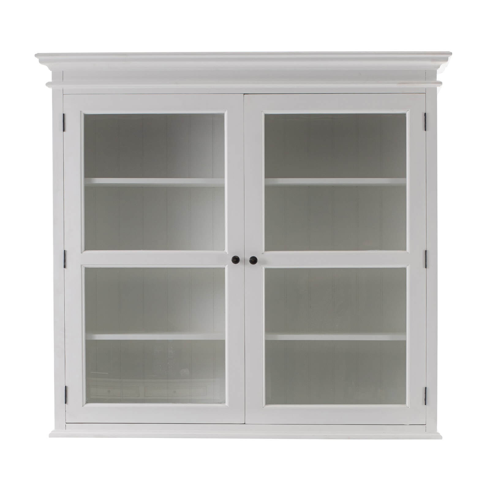 Classic Farmhouse Hutch Cabinet 2 Drawers, 2 + 4 Doors & 8 Shelves