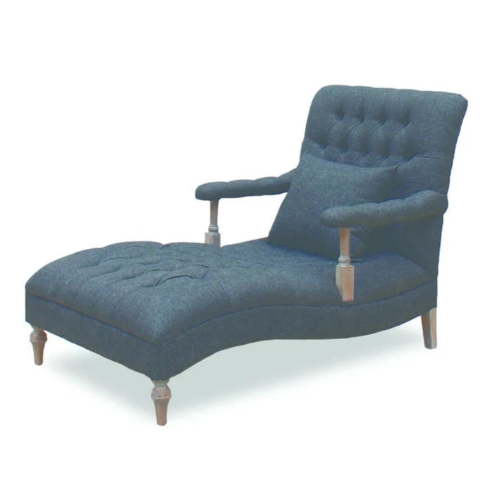 Classic Langham Chaise Lounge - Blue